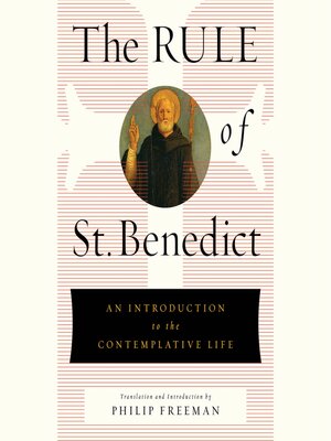 cover image of The Rule of St. Benedict